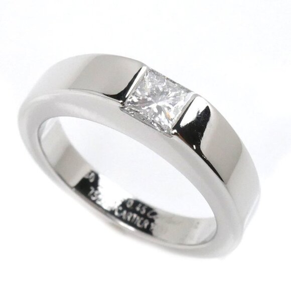 CARTIER White Gold Diamond Ring